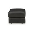 thumbnail image 5 of Signature Design by Ashley Contemporary Amiata Leather Ottoman, Onyx, 5 of 8