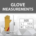 thumbnail image 2 of 14-Inch Welding Gloves with Kevlar Thread & Reinforced Thumb/Palm Protection, Pack of 10, 2 of 6