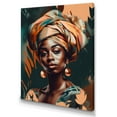 thumbnail image 2 of Designart "African Chromatic Woman IV" African American Woman Canvas Wall Art, 2 of 5