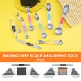 thumbnail image 7 of 9 Pieces Magnetic Measuring Spoons Set Dual Sided Stainless Steel Kitchen Scale Tool Baking Stackable Measure Teaspoon ﻿, 7 of 7
