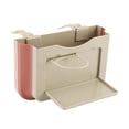 thumbnail image 1 of Speravity Cubo de basura plegable para coche, cubo de basura para asiento trasero, caja de almacenamiento de papel de basura multifuncional que Type2 NO2, 1 of 6