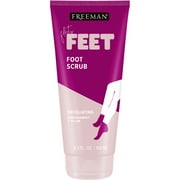 Freeman Peppermint & Plum Foot Scrub, Soothing & Exfoliating, 5.3 fl.oz./ 150 mL Tube