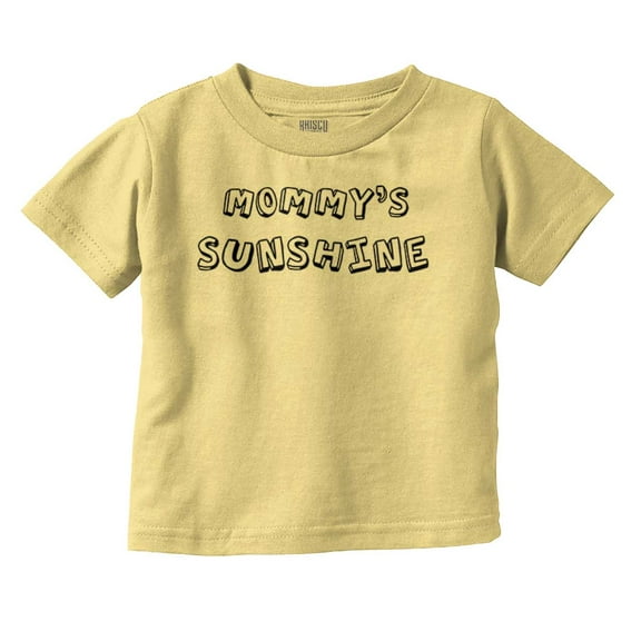 Mommy's Sunshine Cute Mothers Day Toddler Boy Girl T Shirt Infant Toddler Brisco Brands 12M