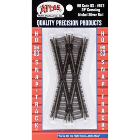 Atlas - Code 83 25 Degree Crossing - One piece - HO price history on PriceWatchPro