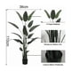 thumbnail image 2 of "Planta Artificial Ave De Paraíso Con Maceta Decoración 110cm ", 2 of 4