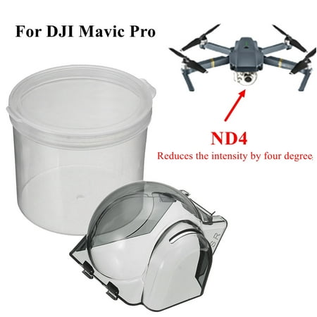 ND4 Lens Filter Gimbal Camera Cover Hood Cap Protector For DJI Mavic Pro (Best Lens Filter For Mavic Pro)