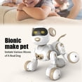thumbnail image 1 of Robots de baile para niños, juguete de perro robot de control remoto, baile, canto, juguete de mascota de perro robot electrónico, para niños, todas Dorado CUTICAT Juguetes robóticos, 1 of 8