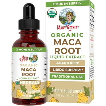 MaryRuth's Maca Root Liquid Drops, Adaptogenic Herb, 1 fl oz