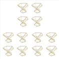 thumbnail image 1 of 12 Piezas Soporte GeoméTrico para Plantas de Aire, Estantes para Plantas de Metal, Estantes para Macetas, DecoracióN Himmeli, Contenedores Tillandsia, 1 of 8