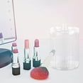 thumbnail image 5 of Homoyoyo Transparent Makeup Cotton Storage Box for Bathroom, Organizer Container, 1 Pc, 5 of 6