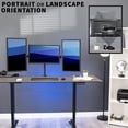 thumbnail image 4 of VIVO Triple Monitor Adjustable Mount Articulating Stand for 3 Screens up to 24", 4 of 8