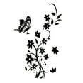 thumbnail image 1 of Bangcool Wall Sticker Butterfly Flower DIY Self Adhesive PVC Window Sticker Door Decal, 1 of 10