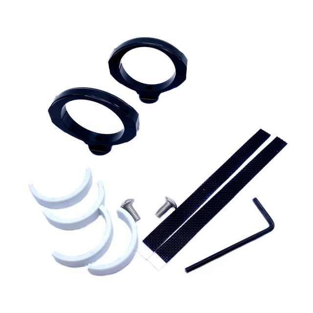 Soporte adaptador de jaula para botella de agua para montaje de hervidor de bicicleta Brompton (negro)
