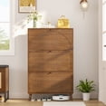 thumbnail image 4 of Fiogmub Shoe Cabinet with 3 Flip Drawers, Freestanding Shoe Storage Cabinet, Narrow Shoe Rack Organizer for Entryway, 4 of 8