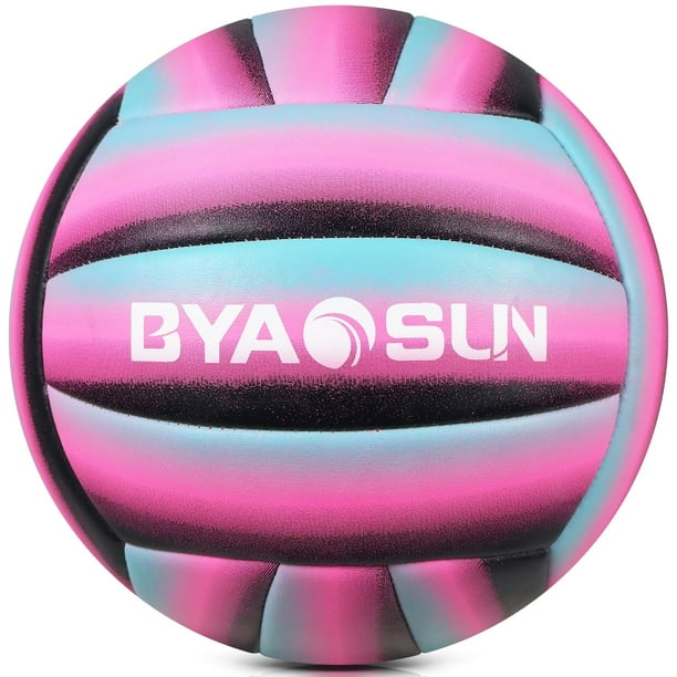 Voleibol BYAOSUN, talla 5, entrenamiento suave para interiores y exteriores
