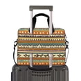 thumbnail image 2 of FORMRS 16" Laptop Bag Carrying Sleeve Case with Handle Travel Shoulder Briefcase, Orange Geometric Pattern, 2 of 8