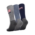thumbnail image 5 of Chaps Embroidery Athletic Crews 3-Pack Men's Sock Size 10-13, 5 of 5