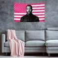 thumbnail image 4 of Frank Singer Ocean Pink America Flag Tapestries For Room Guys Girls College Dorm Man Cave Bedroom Wall Decor Hangings Indoor, 4 of 7