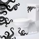 thumbnail image 4 of 10 pegatinas de pared con tentáculos de pulpo negro, calcomanías de animales marinos, decoración artística para el hogar, vinilo artístico con tentáculos de pulpo., 4 of 8