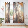 thumbnail image 6 of BZSMCE Window Curtain Panels Fashion Tree-climbing Cuties Printed 63x42in/63x52in, 6 of 7