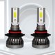 thumbnail image 4 of FLhrweasw 2 Faros Antiniebla Automáticos 6000LM LED Antiniebla IP68 Al 6000 K 36 W (9005 (HB3)), 4 of 9