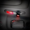 thumbnail image 2 of Rectangular Dome Light Lens and Round map Light Lens For 2006+ Peterbilt - Red, 2 of 4