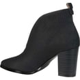 thumbnail image 4 of Journee Collection Womens Bellamy Booties, Black, Size 11.0, 4 of 6