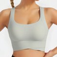 thumbnail image 6 of Yijfswar Women's Sports Bras Wirefree Low Impact Workout Bras Breathable Yoga Sport Bras for Everyday & Sleep, Size XL, 6 of 8