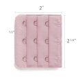 thumbnail image 3 of INSPIRE CHIC Rallonges de Soutien-Gorge pour Femmes à 3 Crochets 3 Rangées Bretelle de Soutien-Gorge Extensible Boucle Crochets Bande de Soutien-Gorge Flamant Rose 5, 3 of 5