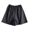 thumbnail image 4 of MKLEKYY Pantalones Cortos para Mujer, Pantalones Cortos Anchos de Pierna para Mujer, Pantalones Cortos Cómodos, Pantalones Cortos Casuales de Moda, Pantalones Cortos Sueltos Hasta La Rodilla, 4 of 4