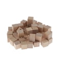 thumbnail image 4 of 50 Piezas de Cubos de Madera Sin Terminar, Bloques Cuadrados Vacíos, Cubos, Juguetes de 0,98 Pulgadas Sunnimix Dados de madera en blanco, 4 of 8
