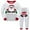 Gray, variant on Odeerbi Pajama Sets For Boys Girls Toddler Kids Baby Christmas Santa Sleepwear Pants Outfits Set