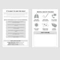 thumbnail image 7 of SUSHANG Mental Health Notebook Notebook A Little Notebook Mental Health and Well Being Notebook Journal Science Notebook Notebooks Journal Size 11X8.5Inch 50 Pages, 7 of 7