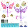 thumbnail image 1 of Bubble Wand Hugeway Princess Magic, paquete de 2, para niños, con luz, 1 of 6