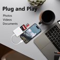 thumbnail image 3 of Lector de tarjetas SD USB C MTIQHS de doble ranura para iPhone 15, 3 of 7