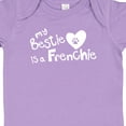 thumbnail image 4 of Inktastic Bestie Frenchie Boys or Girls Baby Bodysuit, 4 of 5