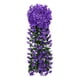 thumbnail image 1 of Ramo de flores violetas artificiales reutilizables para colgar en la pared (azul morado), 1 of 3