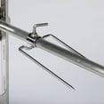 thumbnail image 3 of Ash & Ember 13W Tripod Rotisserie Roaster Stand, Rated 85 LB, Adjustable Height Open Fire Roaster, Round Stainless Steel Spit Rod, Electric BBQ Grill Stand for Pork, Chicken, Lamb, or Goat, 3 of 6