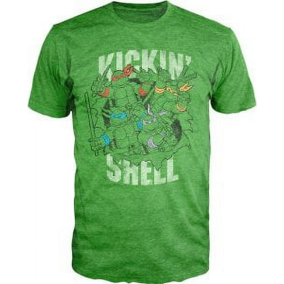 Teenage Mutant Ninja Turtles Kicking Shell T-Shirt X-Large