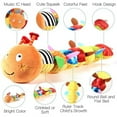 thumbnail image 2 of Baby Toys Musical Caterpillar Toys, Infant Toys Crinkle Rattle Soft with Ring Bell Toddler Plush Toys for Newborn,Boys,Girls,3 6 12+Months, 2 of 7