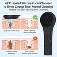 thumbnail image 5 of Facial Cleansing Brush with Soft Touch Silicone - High-Frequency Vibration for Deep Cleansing, IPX7 Waterproof & Magnetic Charging, 5 of 9