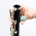 thumbnail image 2 of Cojín iridiscente con reposapiés para clarinete y oboe, 2 of 7