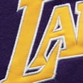 thumbnail image 3 of Men's Fanatics Purple/Gold Los Angeles Lakers Big & Tall Double Contrast Pullover Hoodie, 3 of 4