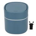 thumbnail image 1 of Desk Trash Can, Mini Trash Can Simple Design  For Kitchen For Living Room For Bedroom Blue, 1 of 8