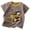 Gold, variant on Boys Short Sleeve Summer Crewneck Kids T-Shirts One Piece Girls Tee Green,3-9 Months