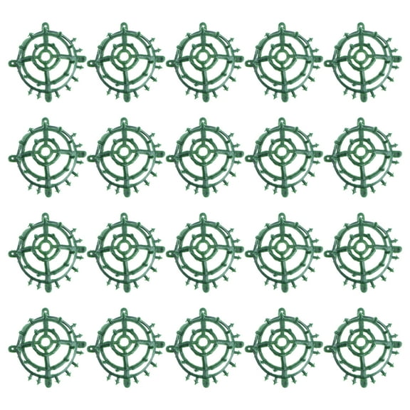 Raindrops 20Pcs Decorative Grass Half Ball Rack Wedding Adornment Flower Arrangement Shelf