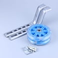 thumbnail image 1 of OUNONA bike training wheels for kids Auxiliary Wheel Blue Illumination when Riding Bike Riding 1 Pair, 1 of 6
