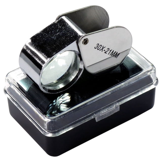 Lupa de joyero HTS 30x de aumento con lente de 21 mm
