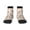 2 Black-1, variant on Retro Rooster Pattern Quarter Crew Socks,Toe Seamed Ankle Socks,Cotton Cushioned Breathable Athletic Crew Sports Socks