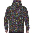 thumbnail image 7 of Sikiie Musical Notes Men's Hoodie, Essentials Hoodie, Sweatshirt, Pullover Hooded Sweatshirt for Men-Small, 7 of 7